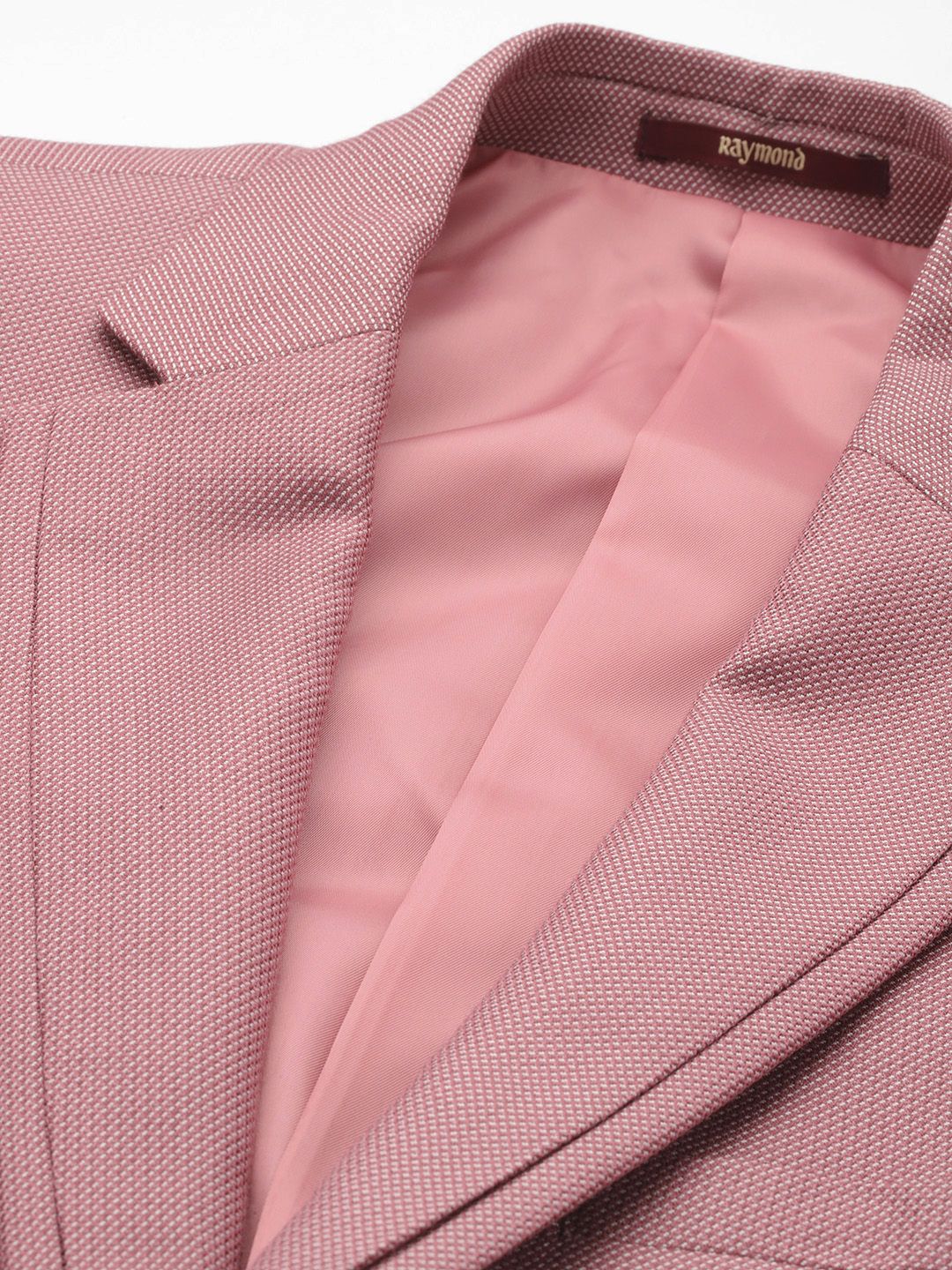Raymond Party Blazer & Trouser With Woven Design Waistcoat