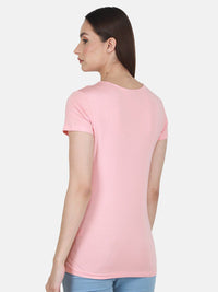 Monte Carlo Round Neck Print Top