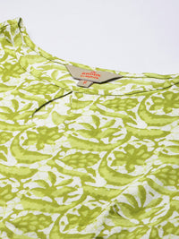 Anouk Women Ethnic Motifs Dyed Regular Pure Cotton Kurta with Trousers & Dupatta