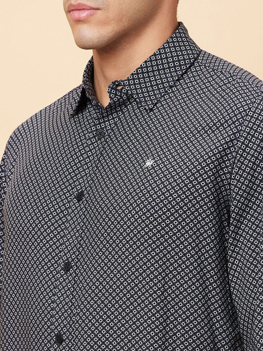 Being Human Men Slim Fit Opaque Printed Casual Shirt