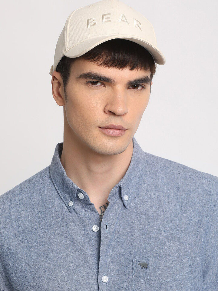 THE BEAR HOUSE Slim Fit Cotton Casual Shirt