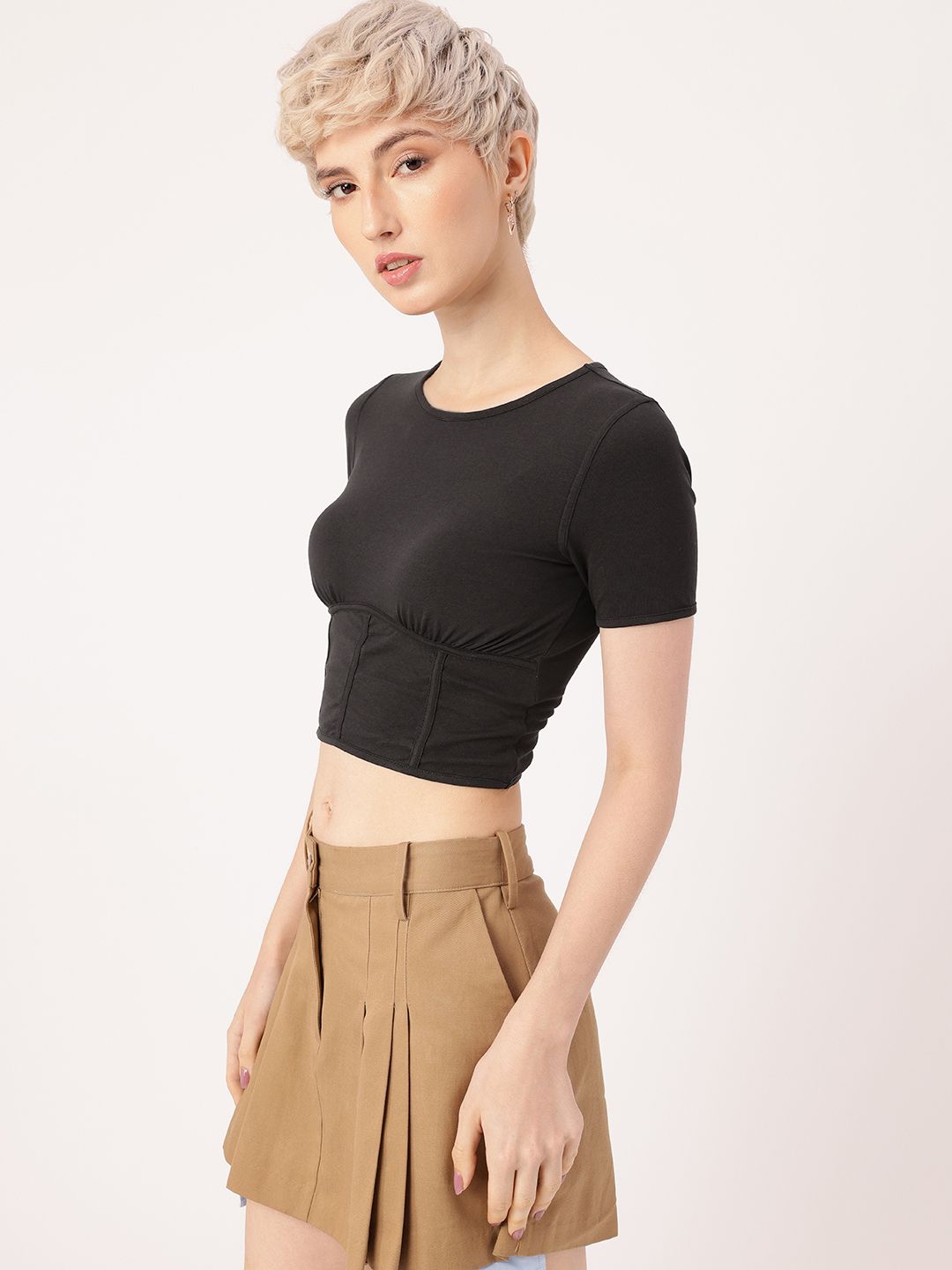 DressBerry Corset Crop Top