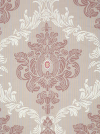 KLOTTHE Beige Ethnic Motifs Cotton 300 TC Fitted Single Fine Bedsheet with a Pillow Cover-89 x 59 inches