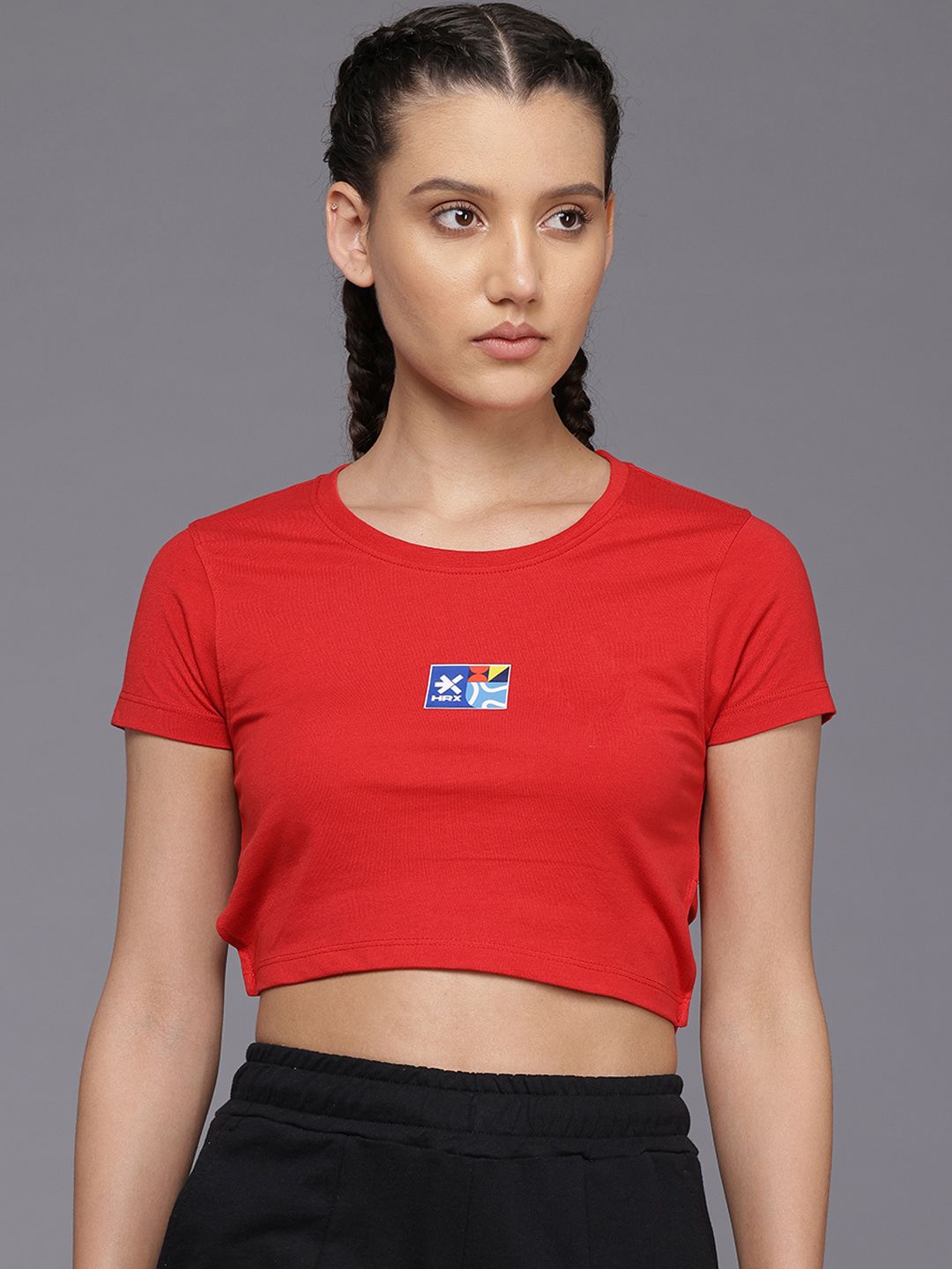 HRX by Hrithik Roshan Brand Logo Printed T-shirt