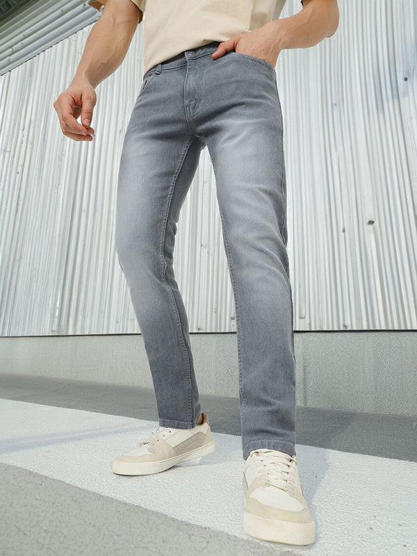 Seluar Jeans Slim Fit Lelaki Urbano Fashion Grey