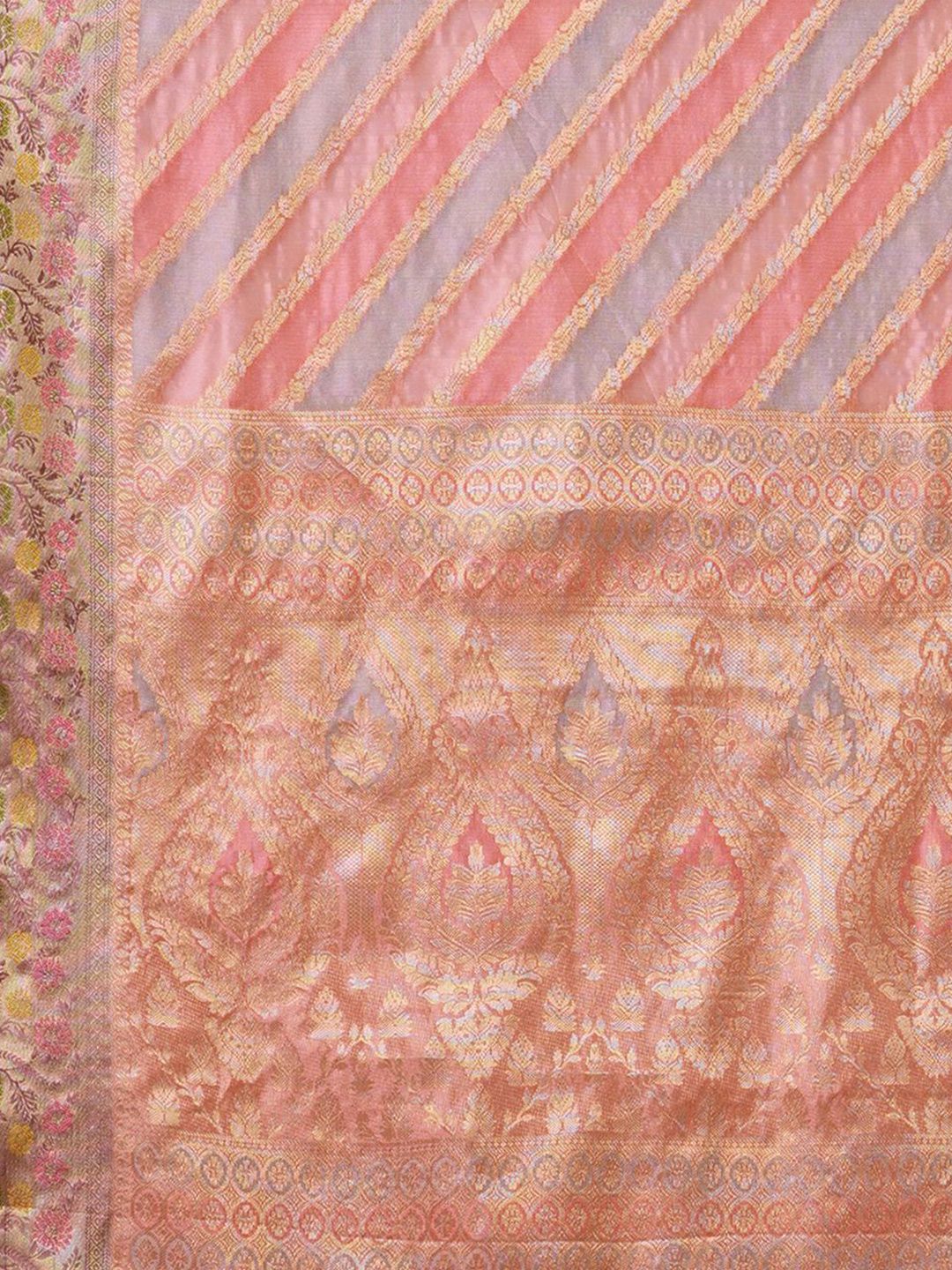 Saree mall Woven Design Zari Organza Banarasi Sarees