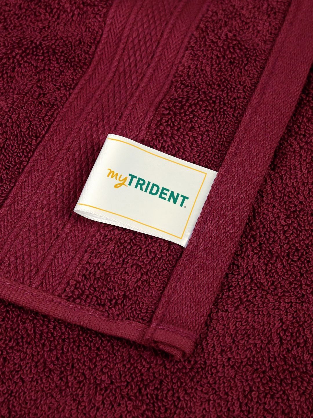 MYTRIDENT Maroon 6 Pieces Cotton Soft Comfort 500 GSM Reversible Face Towel
