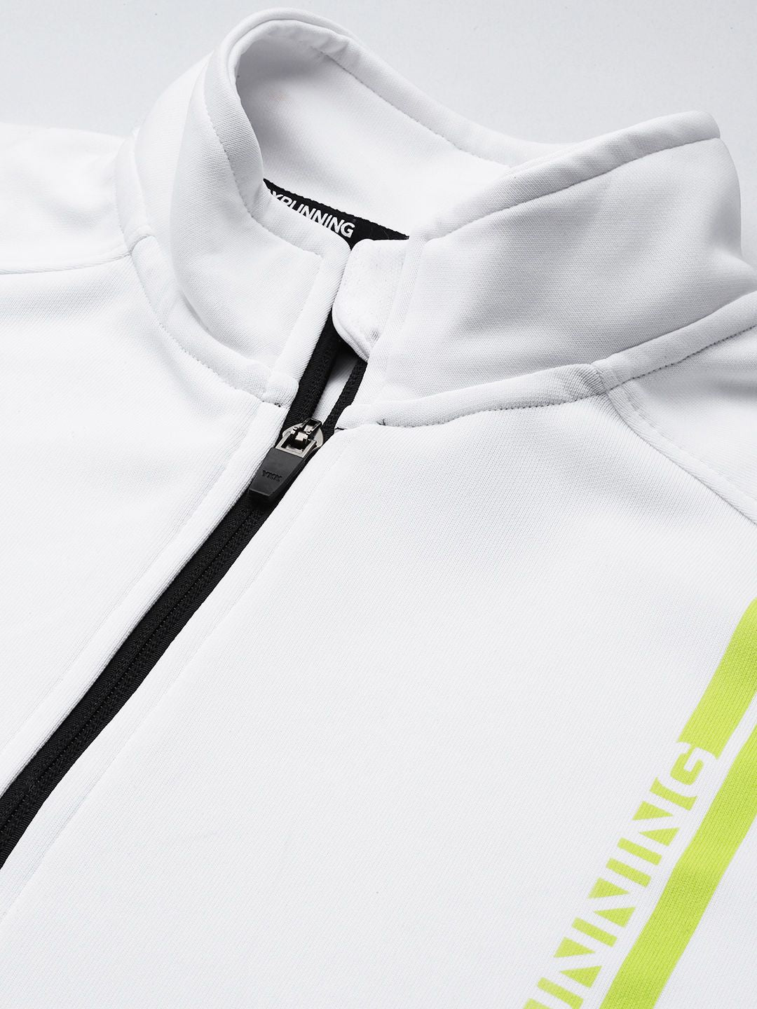 HRX by Hrithik Roshan Striped Detail Rapid-Dry Running Zip-Up Tracksuit