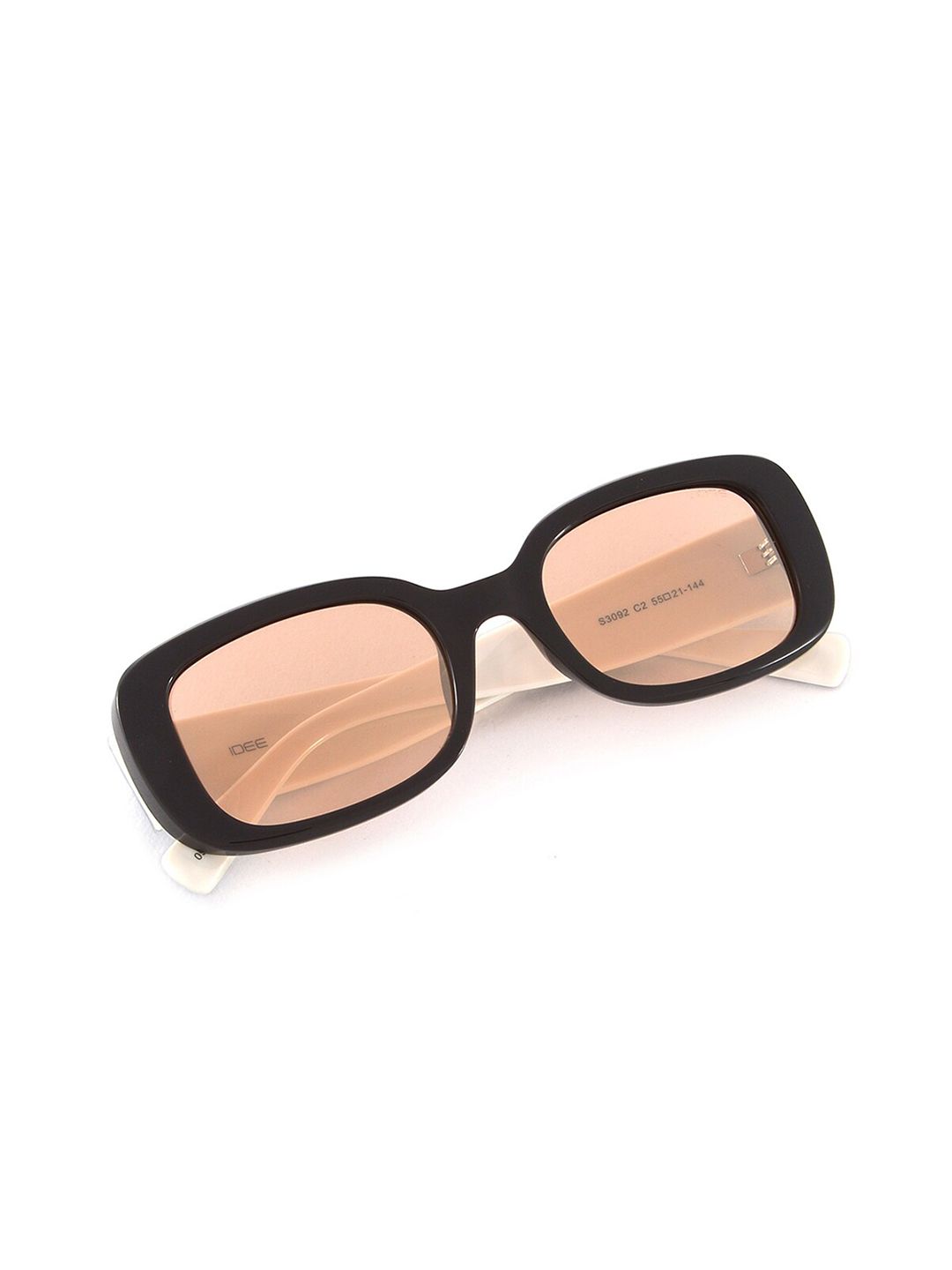IDEE Women Rectangle Sunglasses with UV Protected Lens IDS3092C2SG