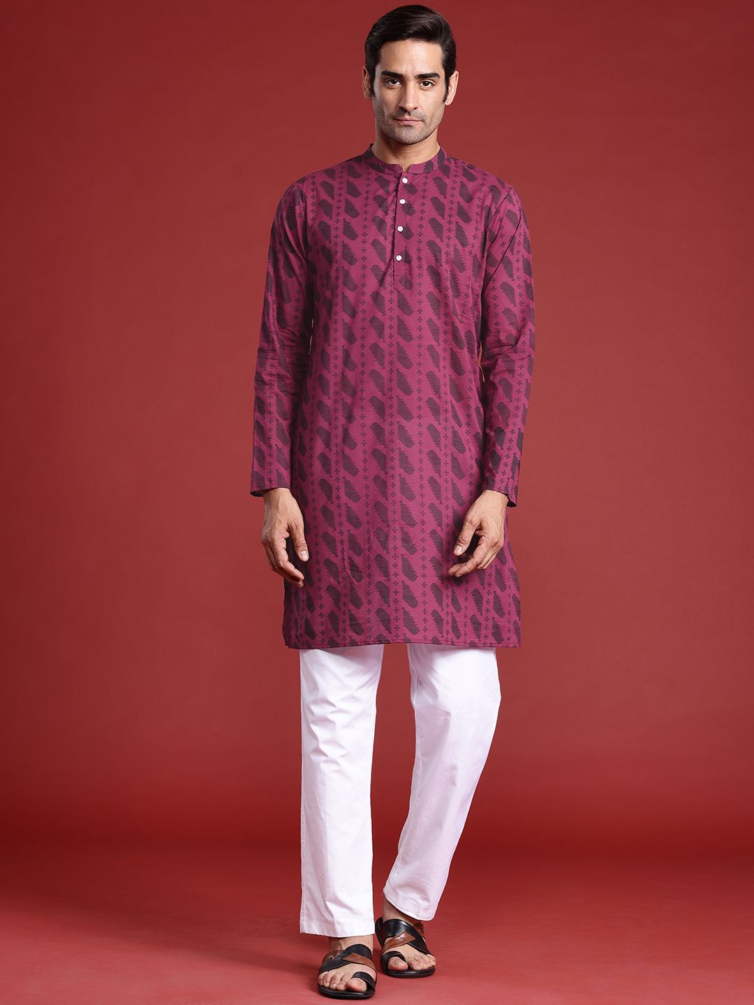 Anouk Printed Pure Cotton Kurta
