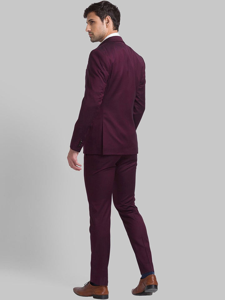 Park Avenue Men Super Slim-Fit Single Breasted Three-Pieces Formal Suits