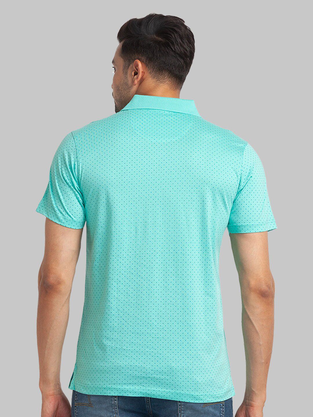 Park Avenue Men Polo Collar Cotton T-shirt