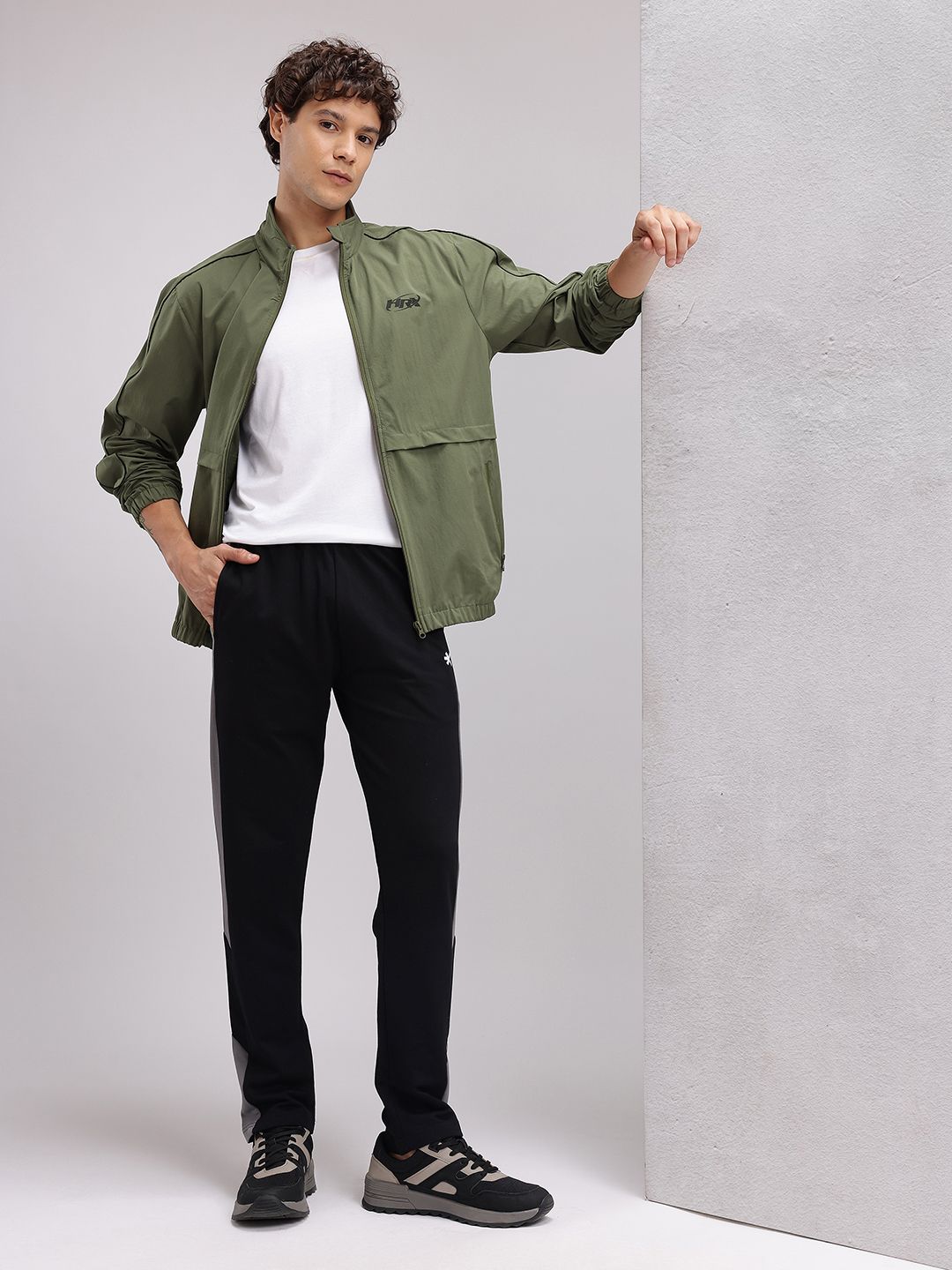 HRX by Hrithik Roshan Paneled Tailored Jacket