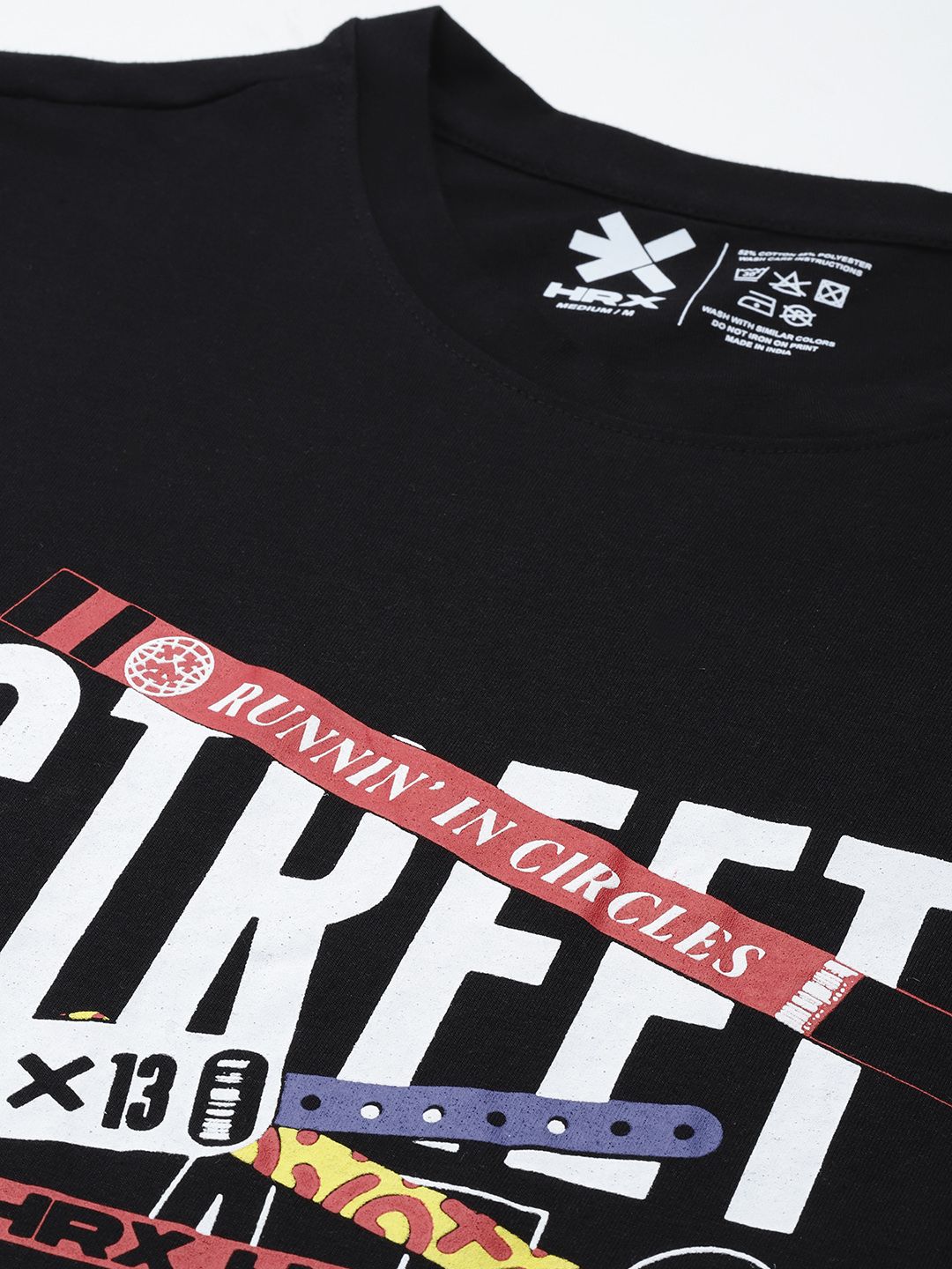 HRX by Hrithik Roshan Men Typography Printed T-shirt