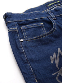 DressBerry Women Wide Leg Printed Stretchable Jeans