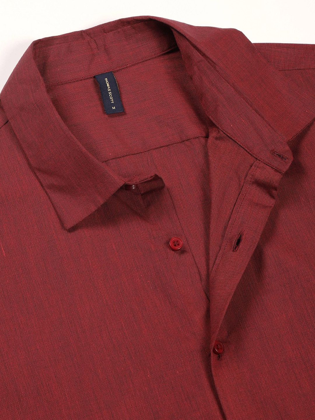 Thomas Scott Classic Slim Fit Spread Collar Pure Cotton Formal Shirt