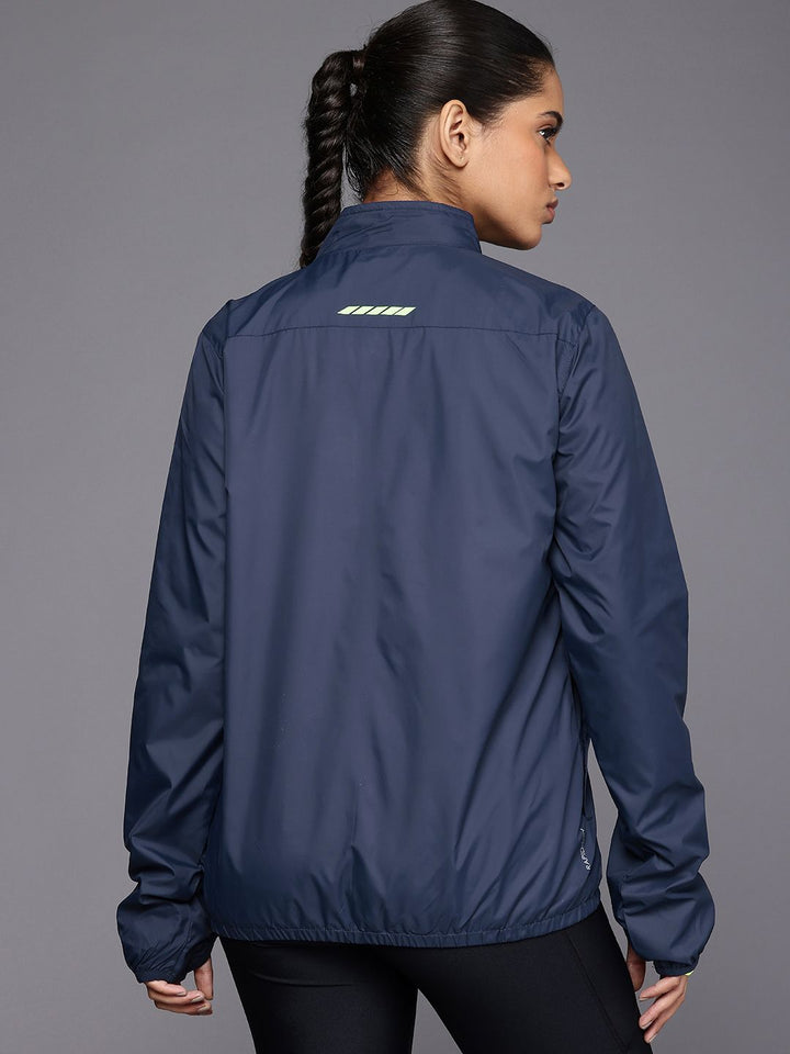 HRX by Hrithik Roshan Rapid-Dry Antimicrobial Finish Running Sporty Jacket