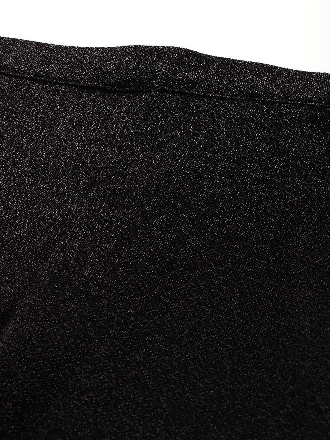 all about you Women High-Rise Sheen Trousers