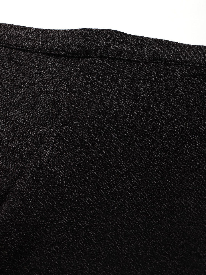 all about you Women High-Rise Sheen Trousers