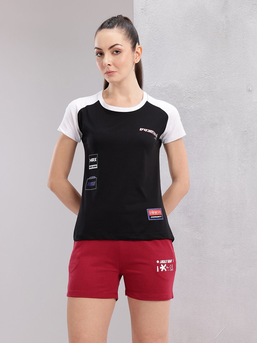 HRX by Hrithik Roshan Typography Printed Lifestyle T-shirt