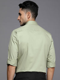 Raymond Pure Cotton Slim Fit Solid Formal Shirt
