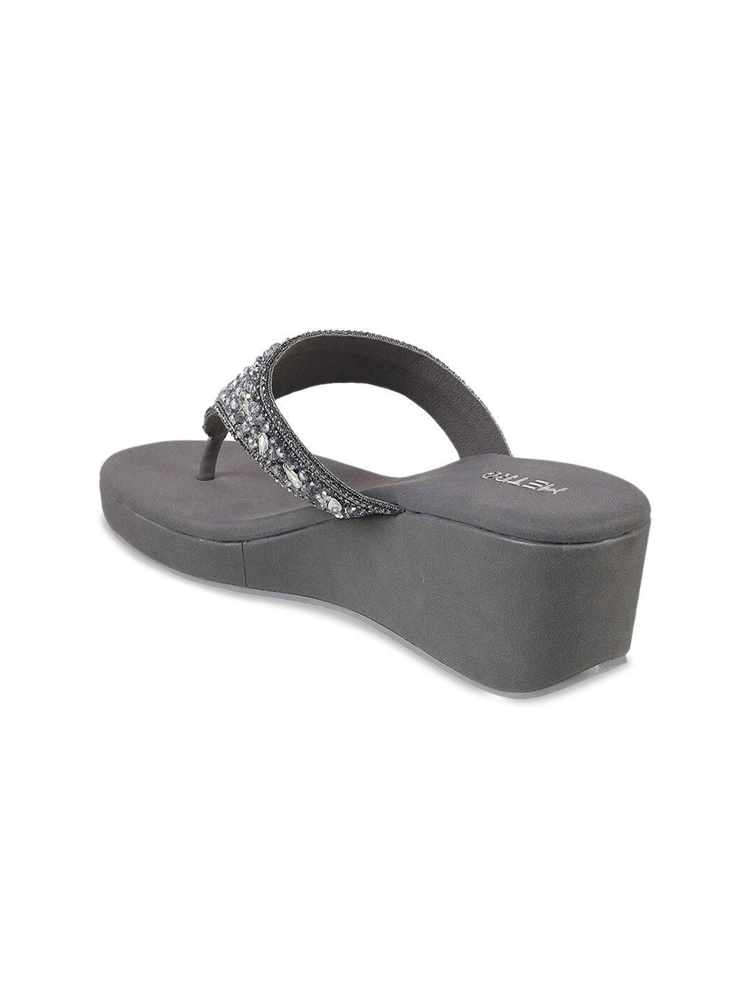 Metro Embellished Flatform Heels