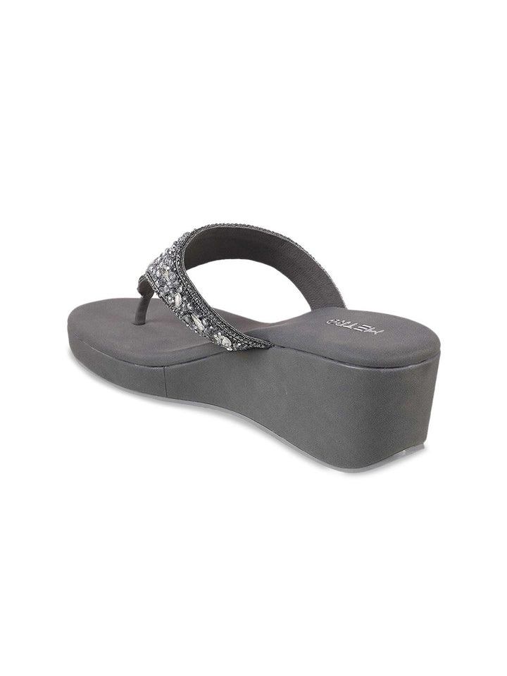 Metro Embellished Flatform Heels