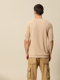 Mr Bowerbird Self-Design Tailored Fit Cotton Pullover