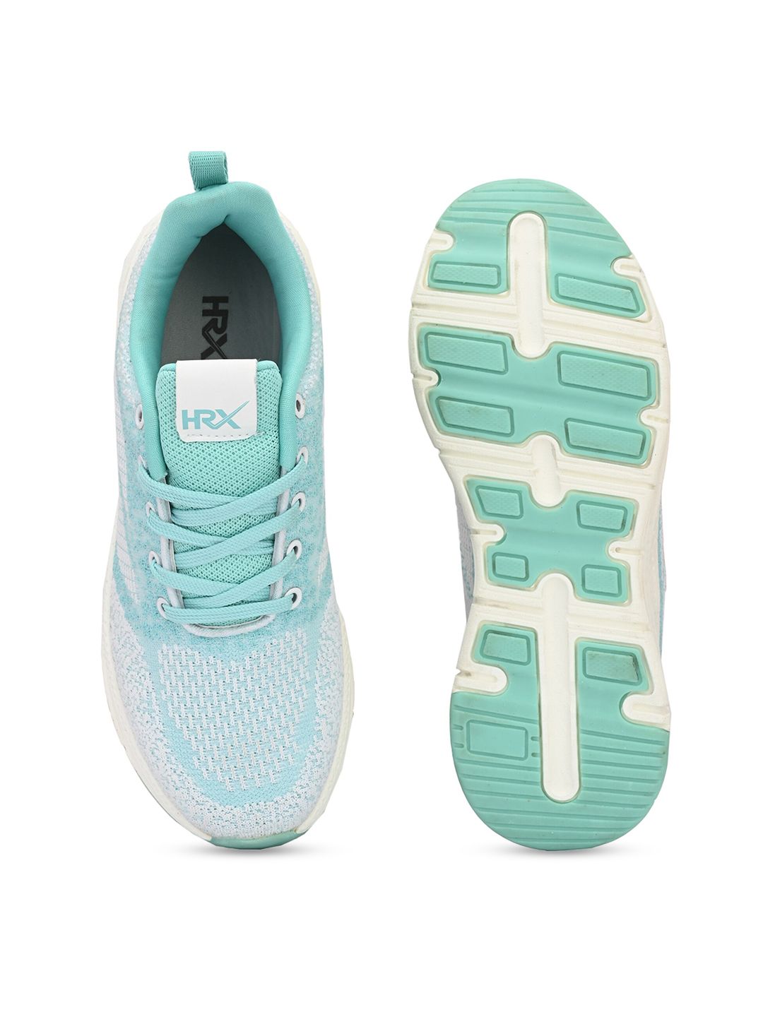 HRX by Hrithik Roshan Women Blue Flyknit Technology Running Shoes