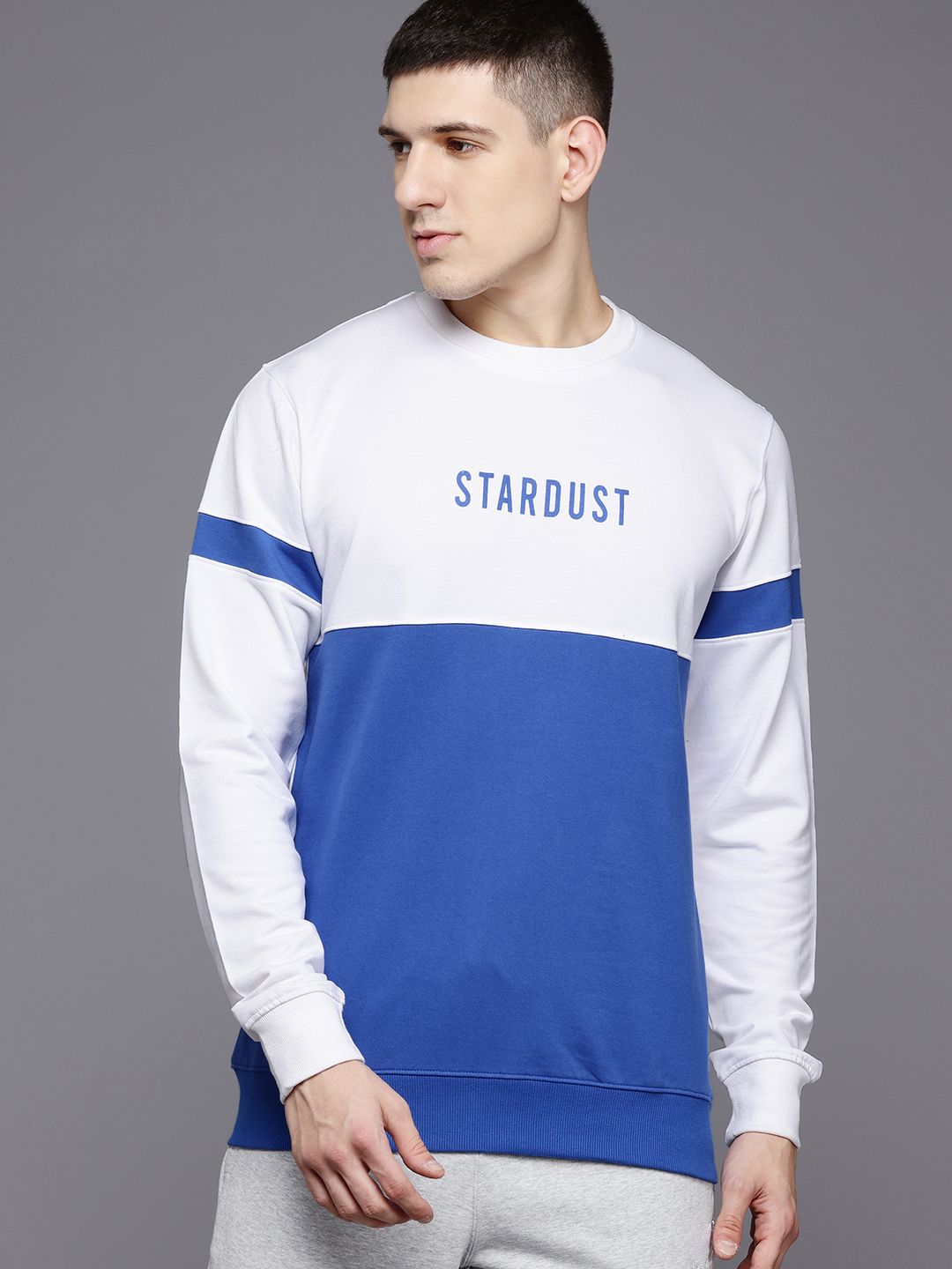 HRX by Hrithik Roshan Colourblocked Pullover Sweatshirt
