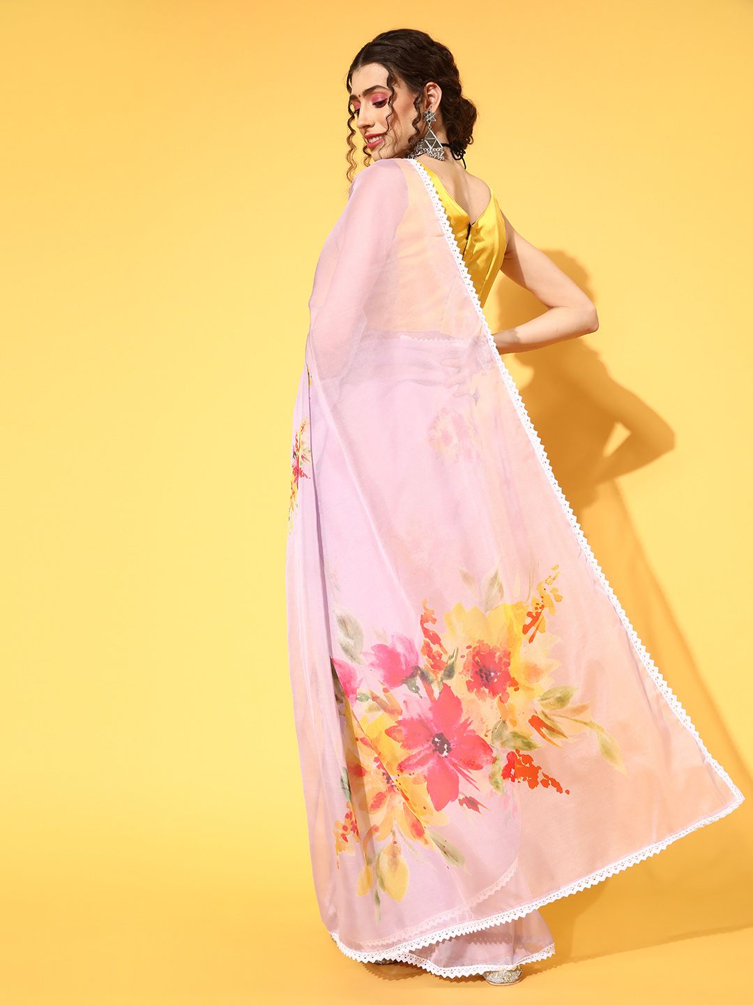 Saree mall Floral Saree