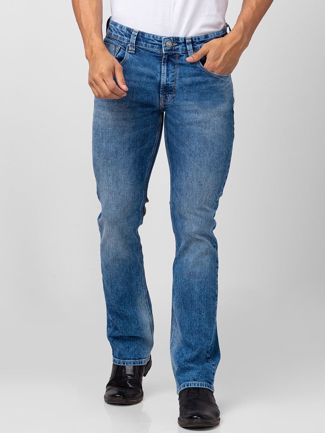 SPYKAR Men Cotton Relaxed Fit Stretchable Jeans