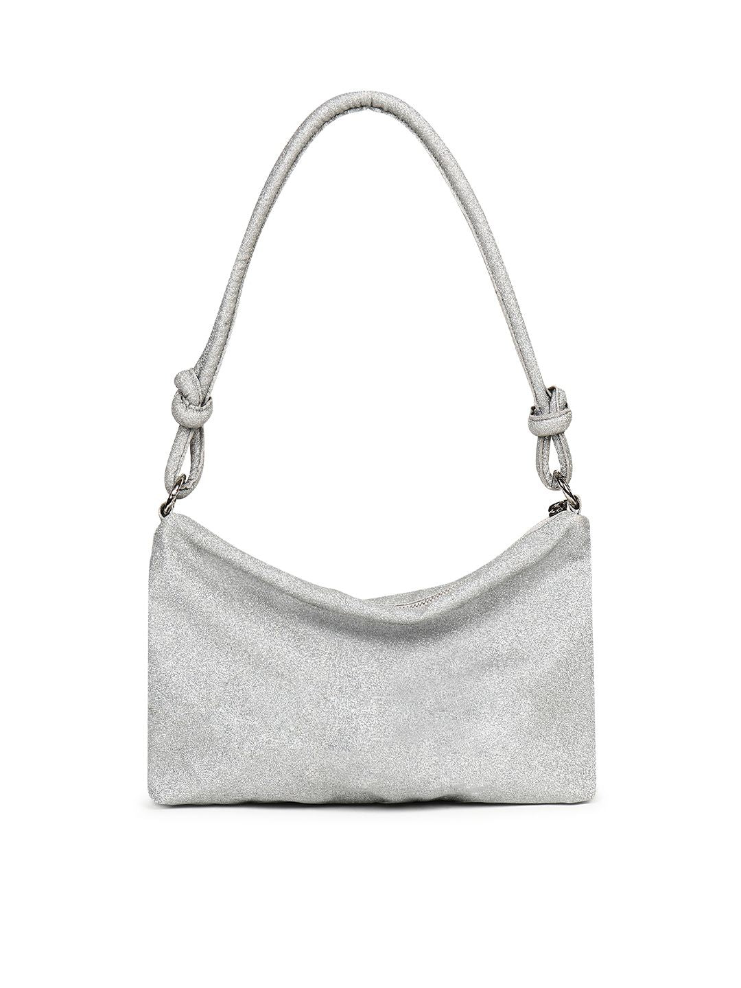 Berrylush Textured Swagger Shoulder Bag