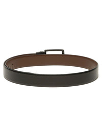 Teakwood Leathers Men Textured Leather Reversible Belt