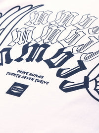 Being Human Pure Cotton Graphic Printed Relaxed Fit T-shirt