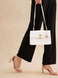 all about you Structured Shoulder Bag