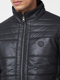 SPYKAR Stand Collar Puffer Jacket