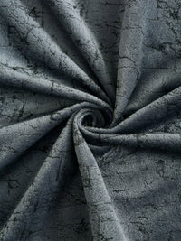 Cortina Grey Set of 2 Room Printed Darkening Long Door Curtain