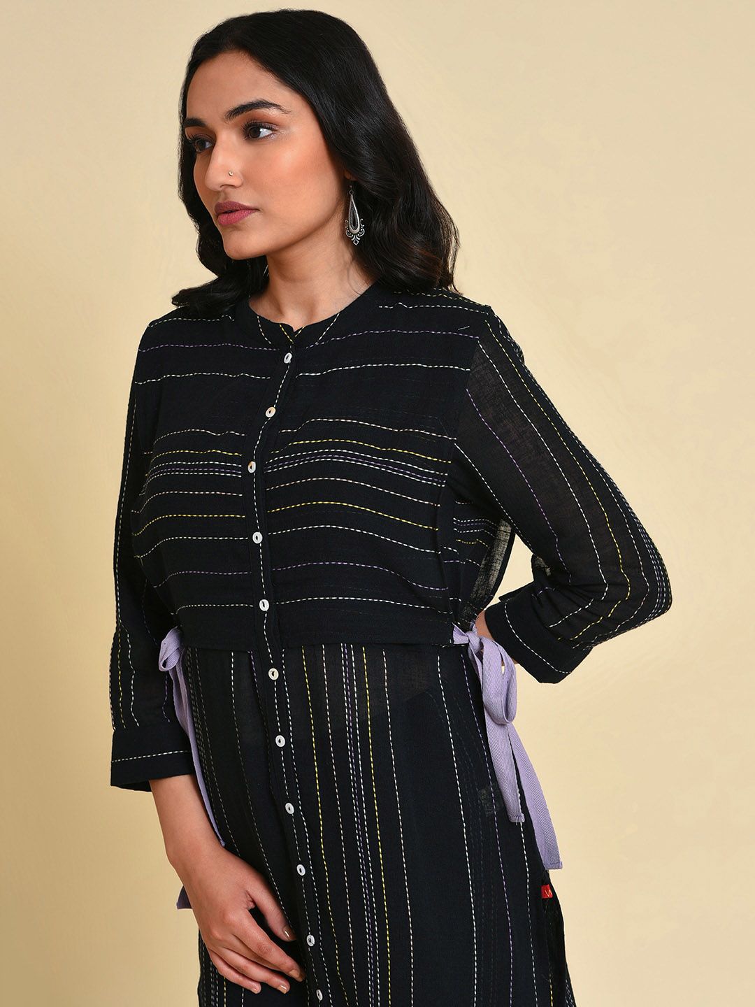 W Straight Cotton Kurta