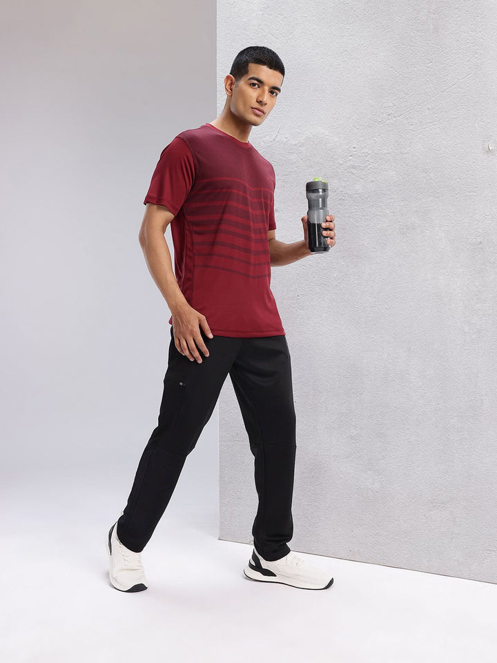 HRX by Hrithik Roshan Men Mid-Rise Rapid-Dry Running Track Pants