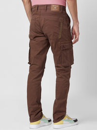 SPYKAR Men Mid-Rise Cotton Cargos Trousers