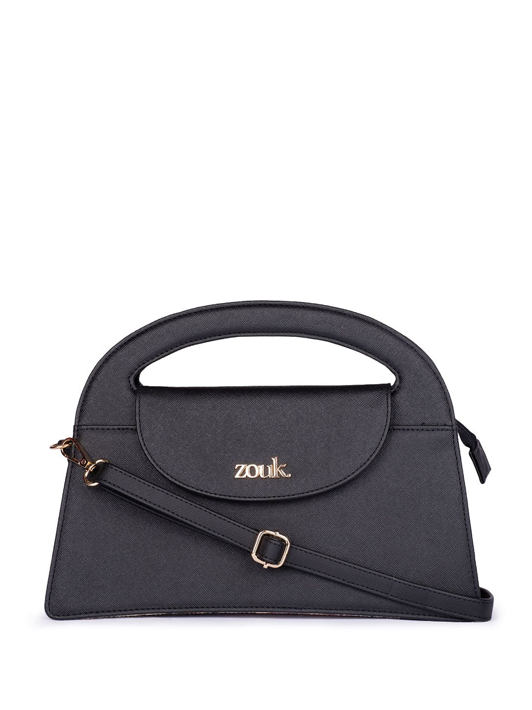 ZOUK Printed Structured Sling Bag