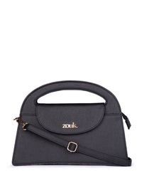 ZOUK Printed Structured Sling Bag
