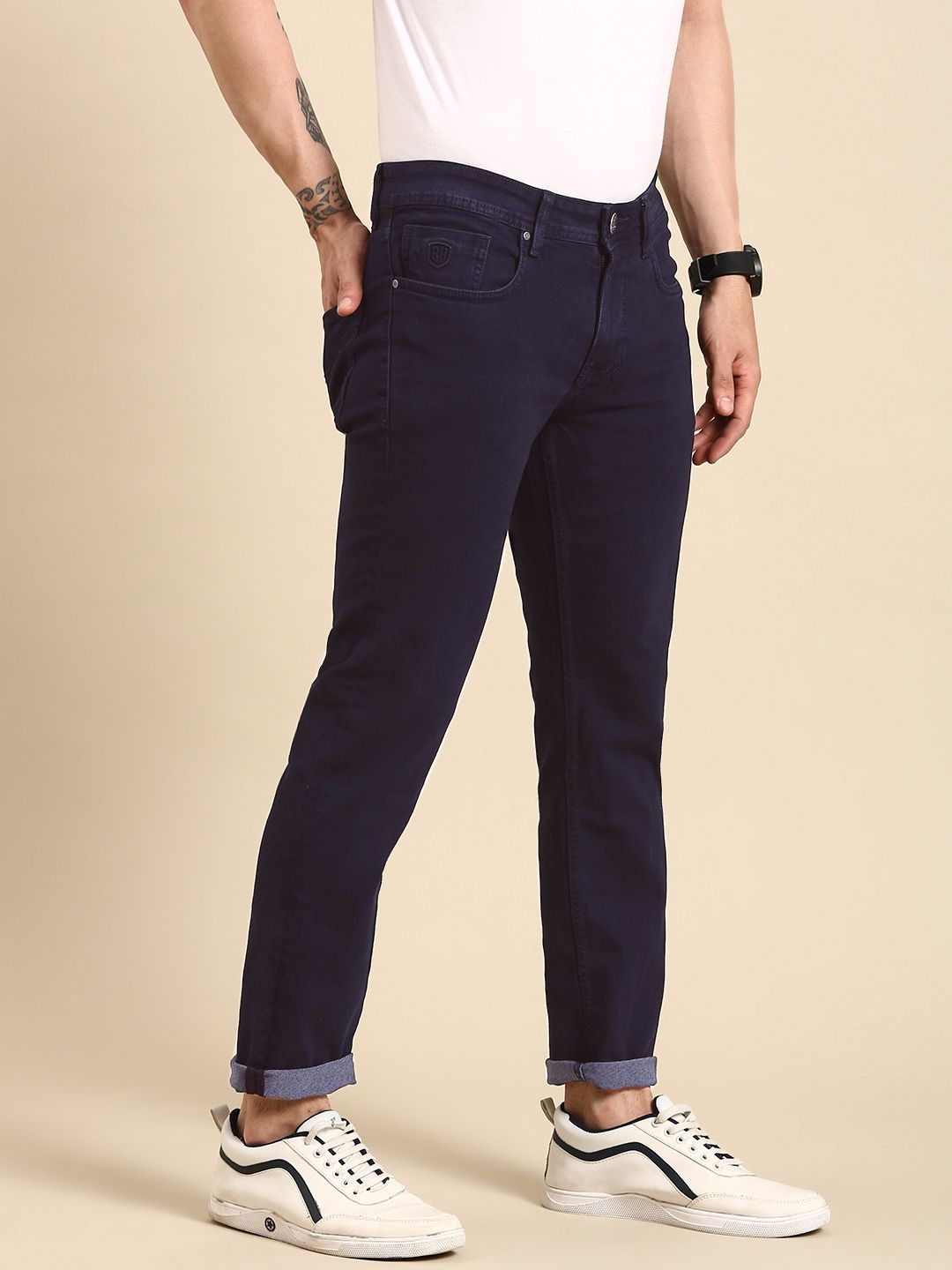 Being Human Men Mid-Rise Stretchable Jeans