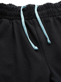Alcis Women Black Slim Fit Solid Joggers