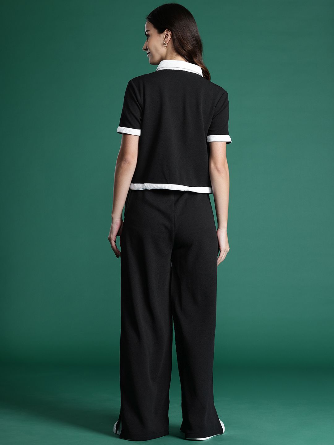DressBerry Pocket Detail Shirt With Trousers Co-Ord Set