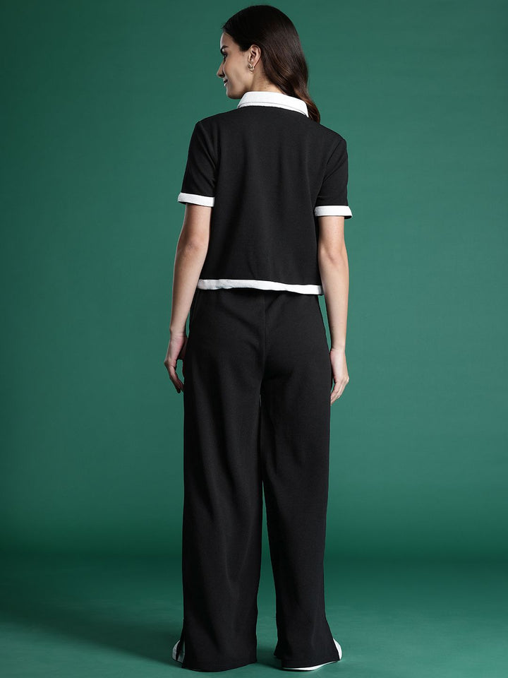 DressBerry Pocket Detail Shirt With Trousers Co-Ord Set