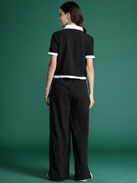 DressBerry Pocket Detail Shirt With Trousers Co-Ord Set