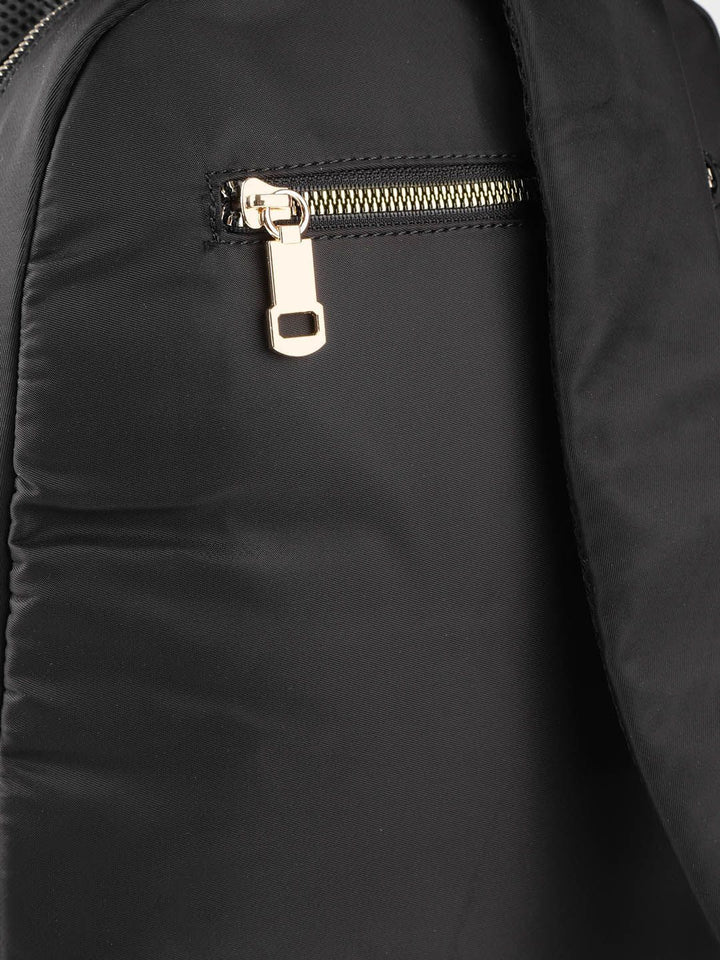 Lino Perros Women Black Solid Backpack
