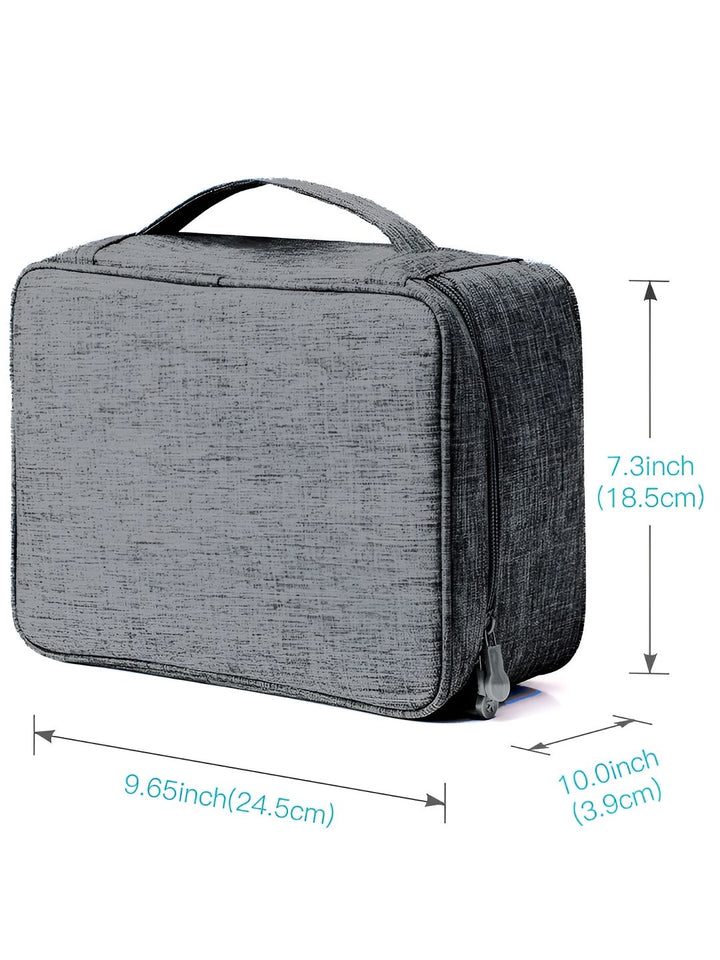 Cortina Grey & Water Resistant Electronics Accessories Organizer